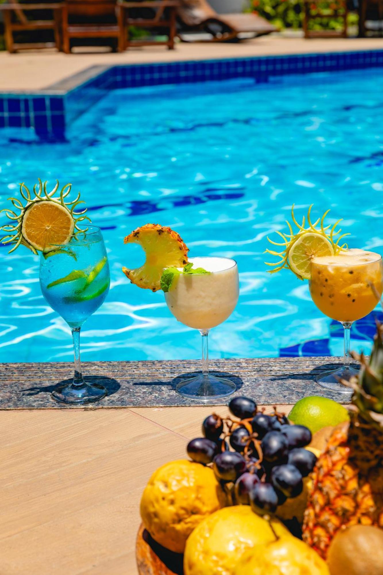Arraial Do Sol Beach Hotel Porto Seguro Bagian luar foto