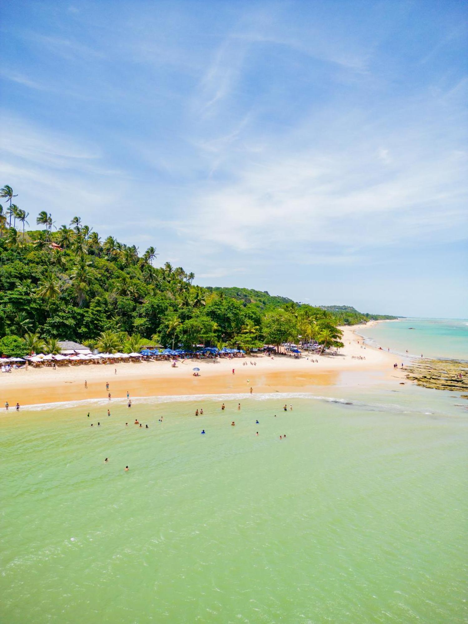 Arraial Do Sol Beach Hotel Porto Seguro Bagian luar foto
