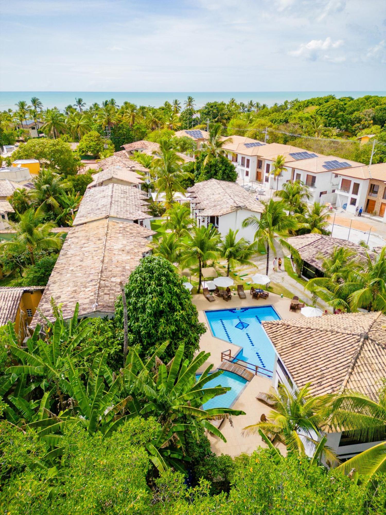 Arraial Do Sol Beach Hotel Porto Seguro Bagian luar foto