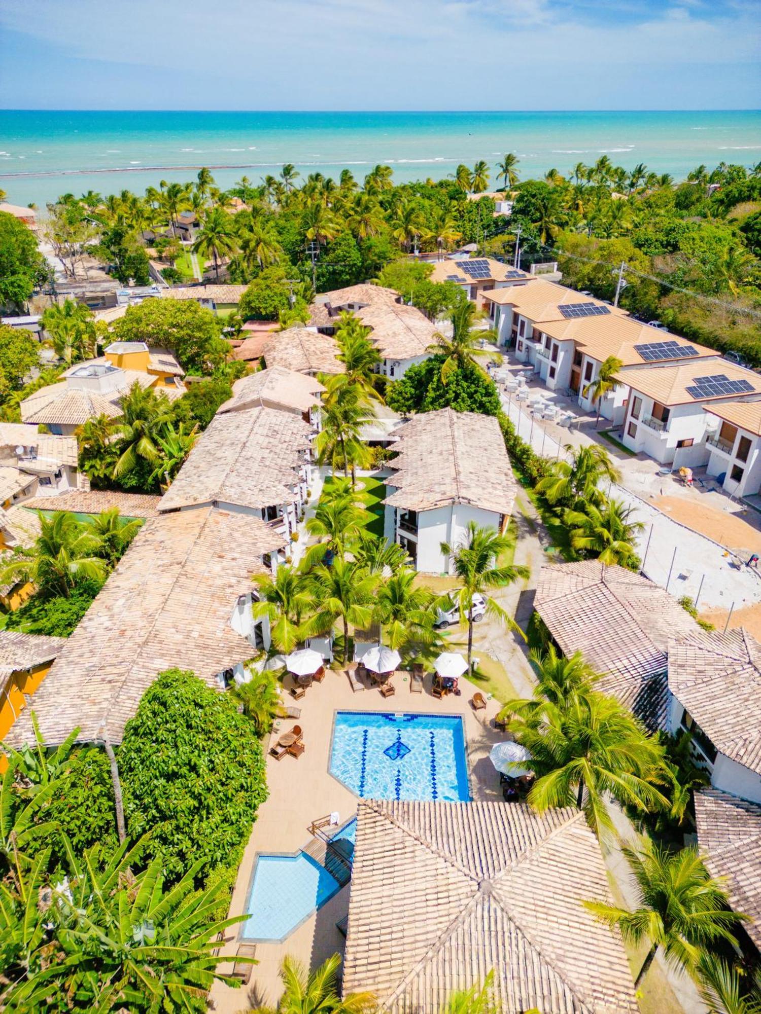 Arraial Do Sol Beach Hotel Porto Seguro Bagian luar foto