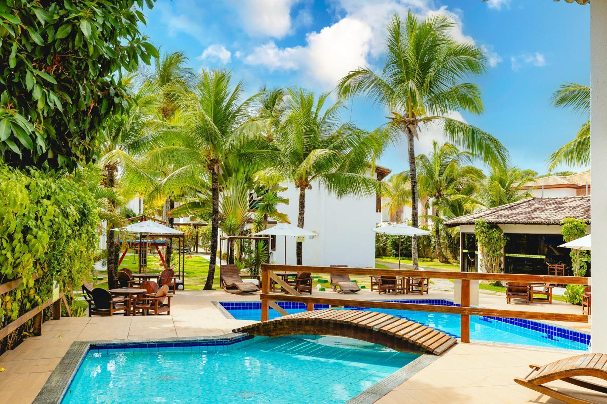 Arraial Do Sol Beach Hotel Porto Seguro Bagian luar foto